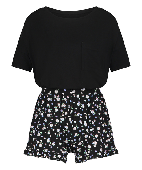 Conjunto de pijama, Negro
