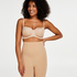 Faja reductora de piernas reafirmante y de cintura alta - Level 2, Beige