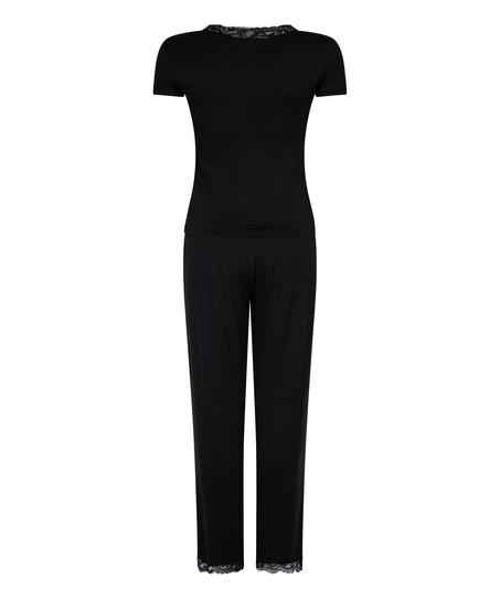 Conjunto de pijama Nanna, Negro