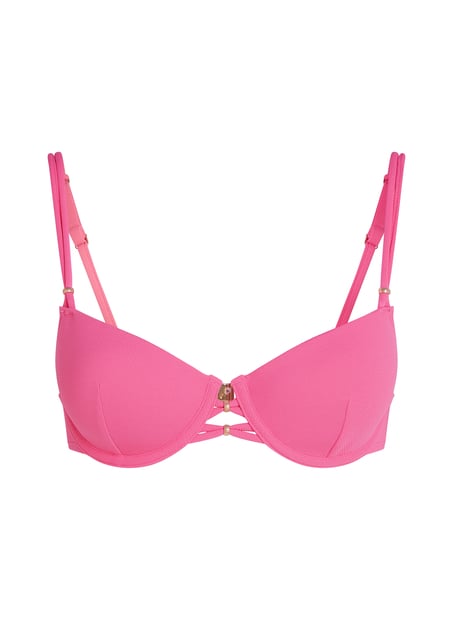 Top de bikini Holbox, Rosa