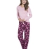 Shyla Pants Flower, Morado