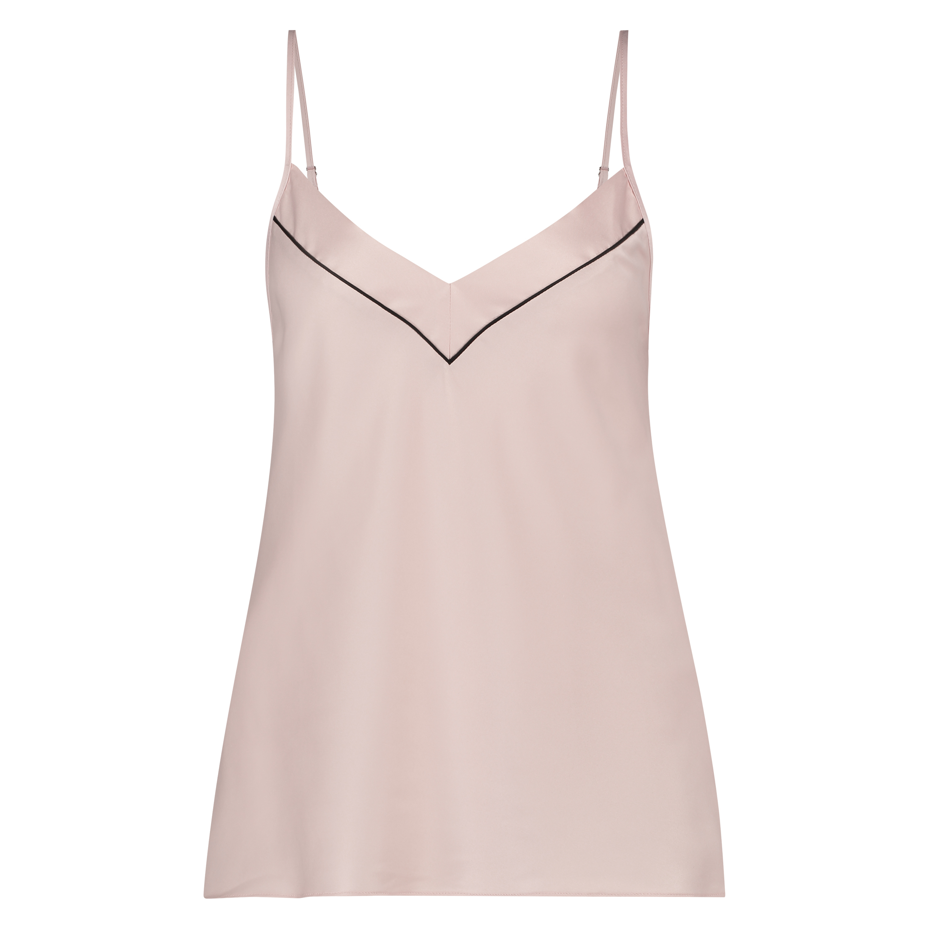 Top satinado Bow, Rosa, main