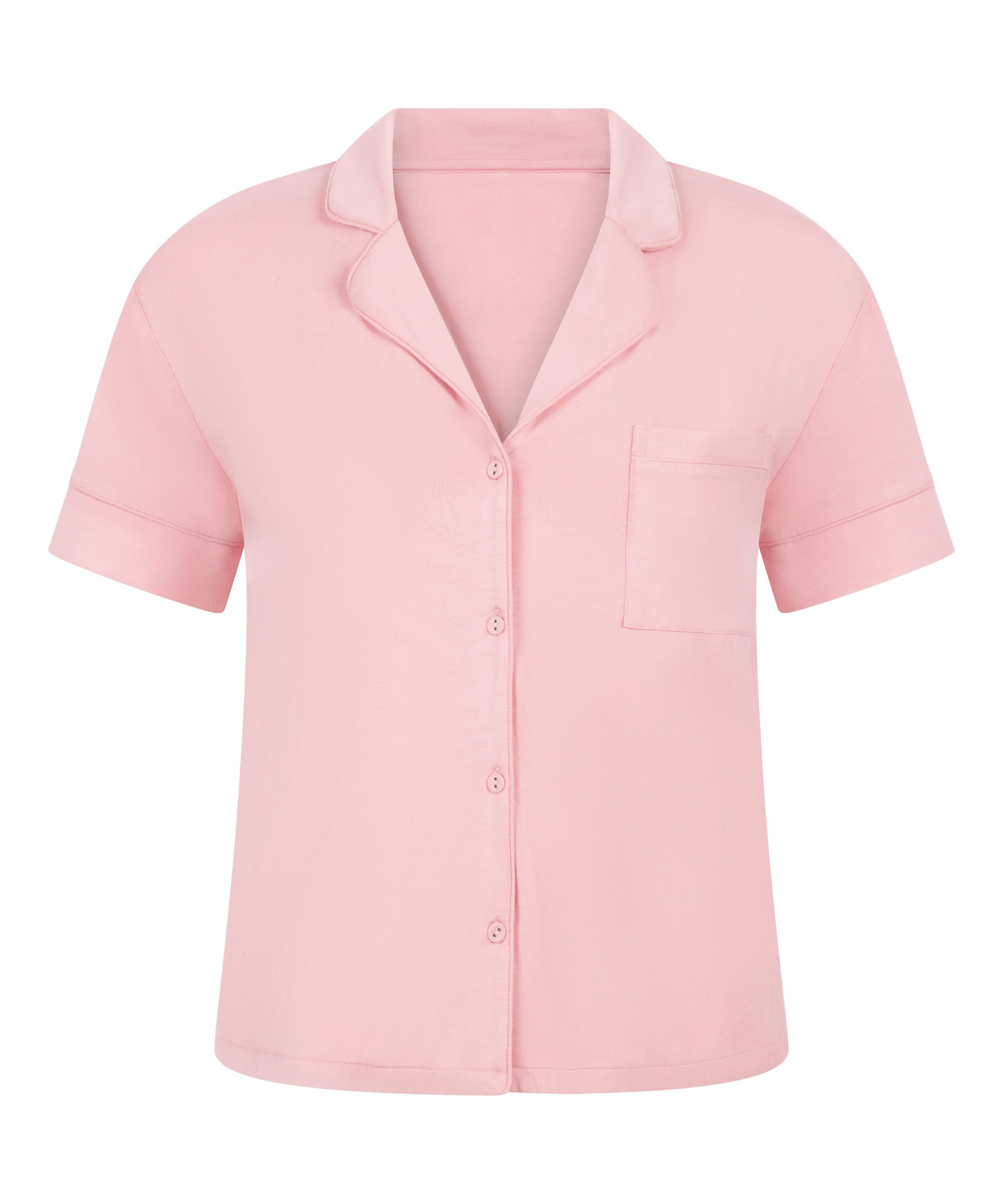 Chaqueta de manga corta de jersey Essential, Rosa