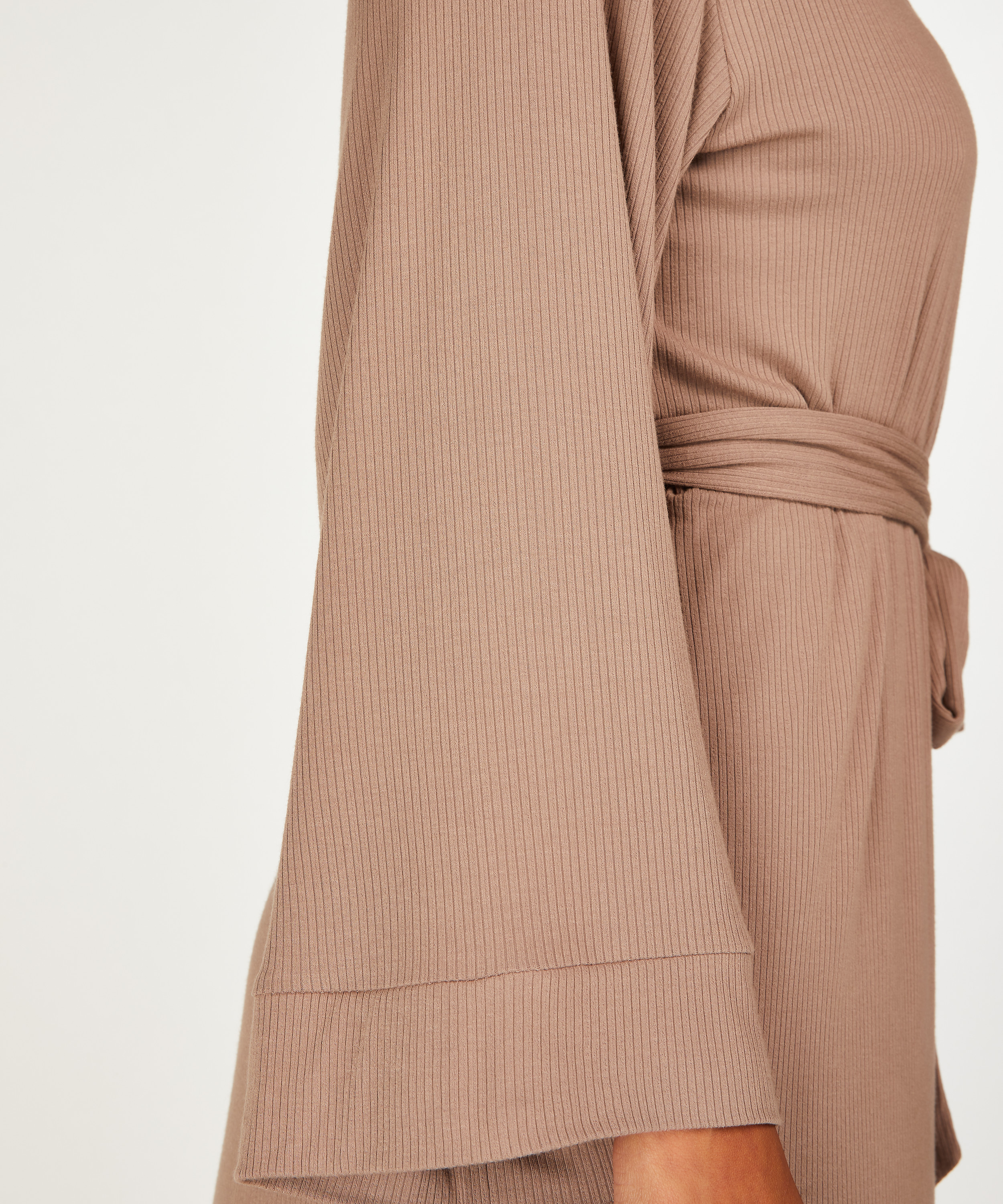 Kimono de canal&eacute;, Marr&oacute;n, main