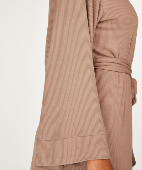 Kimono de canal&eacute;, Marr&oacute;n