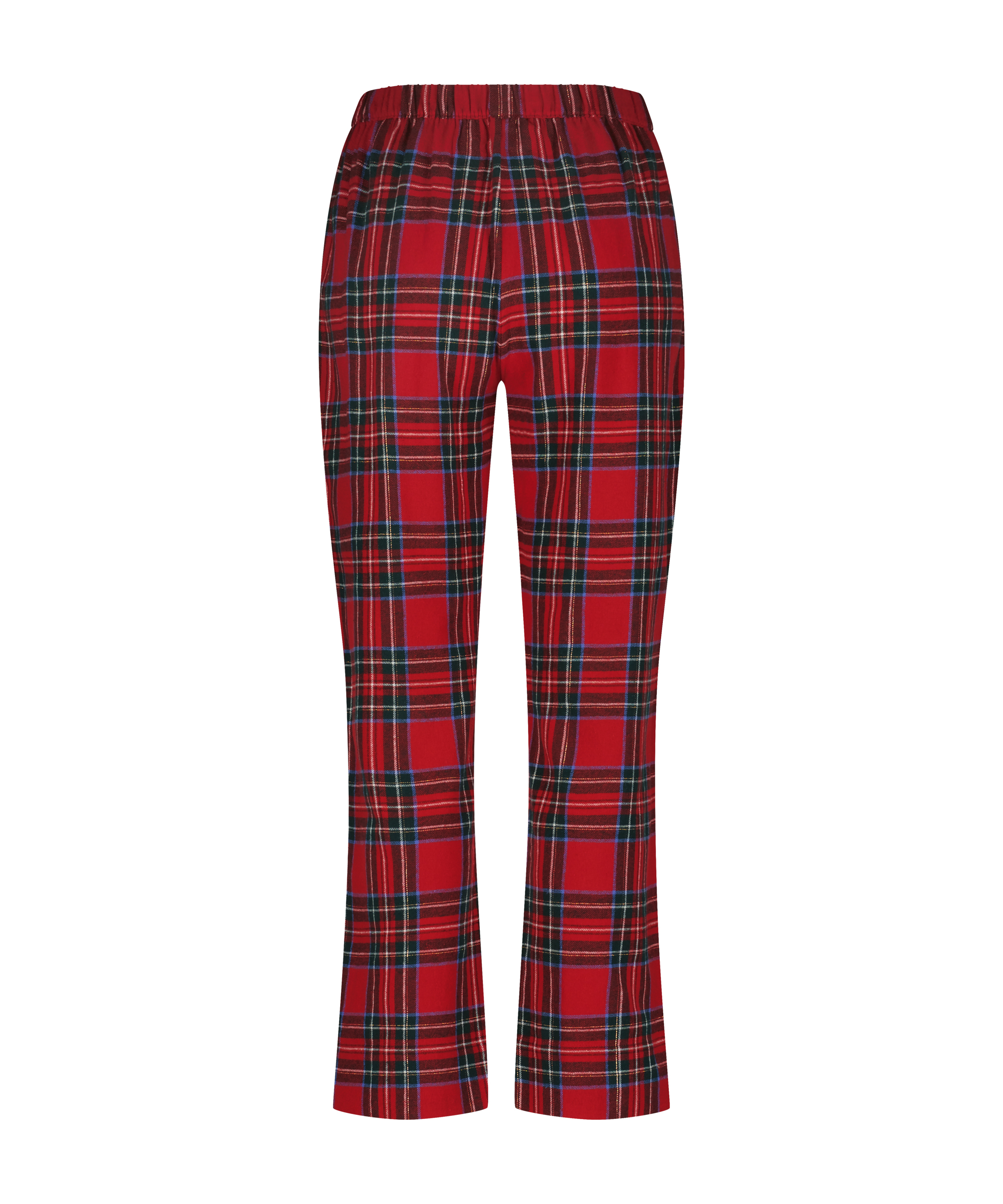 Tall Pantalones de pijama de franela, Rojo, main