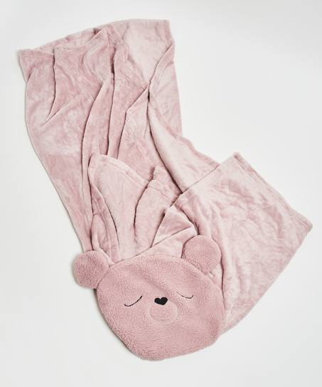 Manta Cozy Bear, Morado