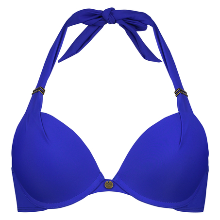 Top de bikini push-up preformado Sunset Dream Copa A - E, Azul