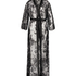 Kimono Allover Lace, Negro
