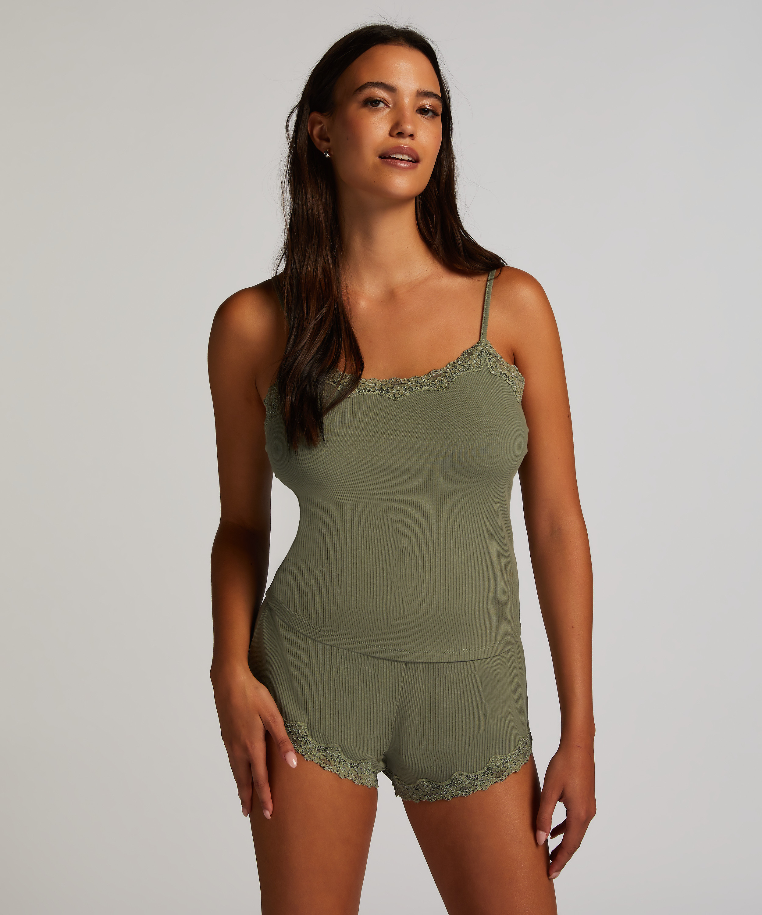 Conjunto de pijama, Verde, main