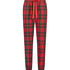 Pantalones de pijama de franela, Rojo