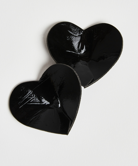 Private cubre-pezones Snake, Negro