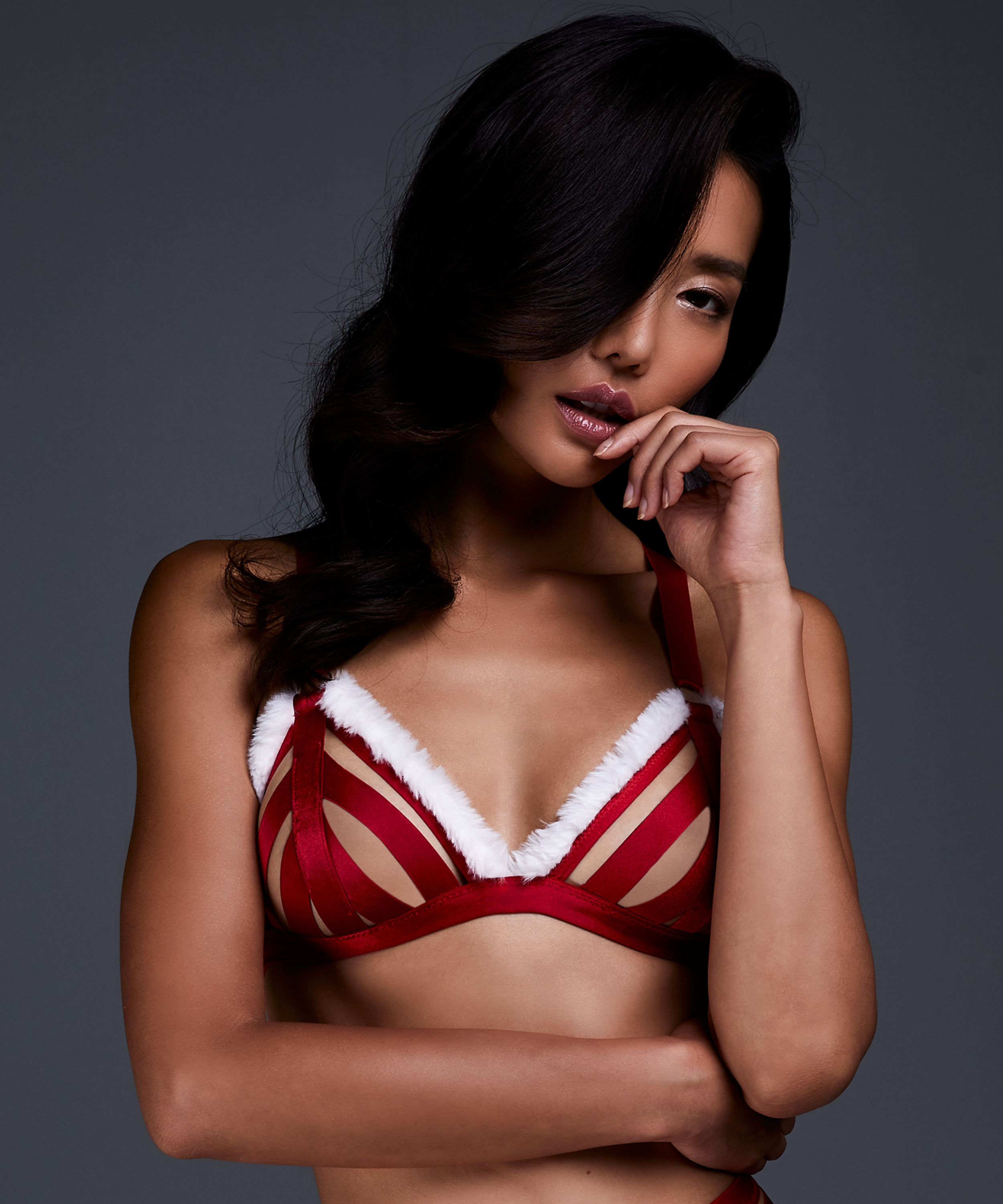 Bralette Wendy, Rojo, main