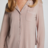 Chaqueta de manga larga de jersey Essentil, Beige