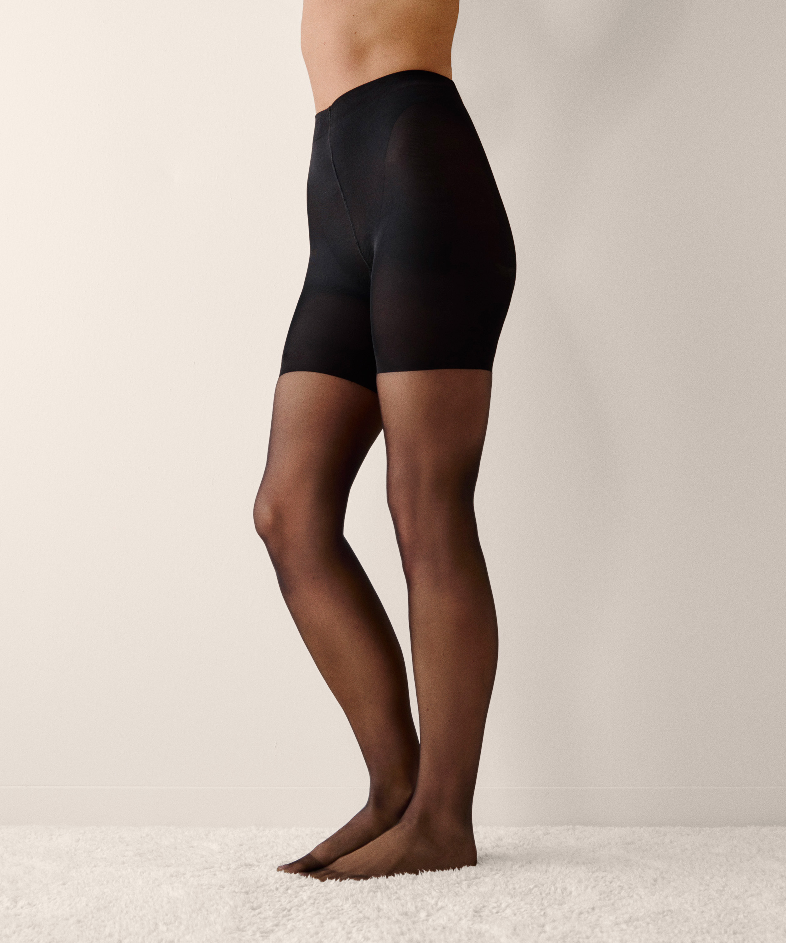 Pantys 15 Denier Total Lift & Shape, Negro, main