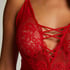 Vestido lencero Kaely, Rojo