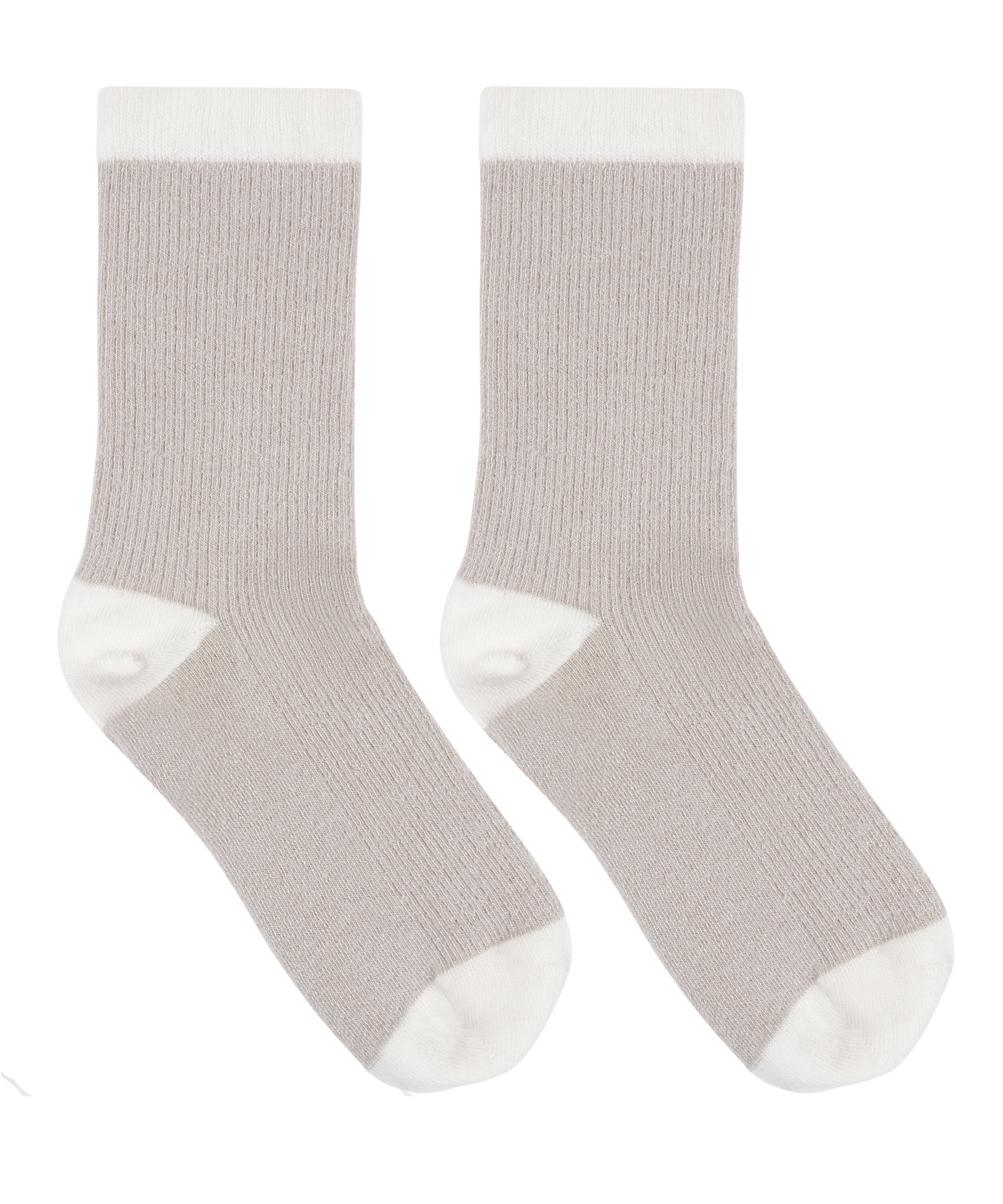 Calcetines de modal, Beige