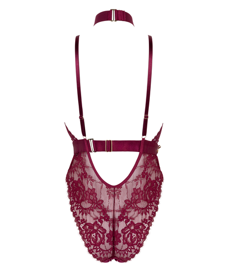 Private body la entrepierna abierta Brandy, Rojo