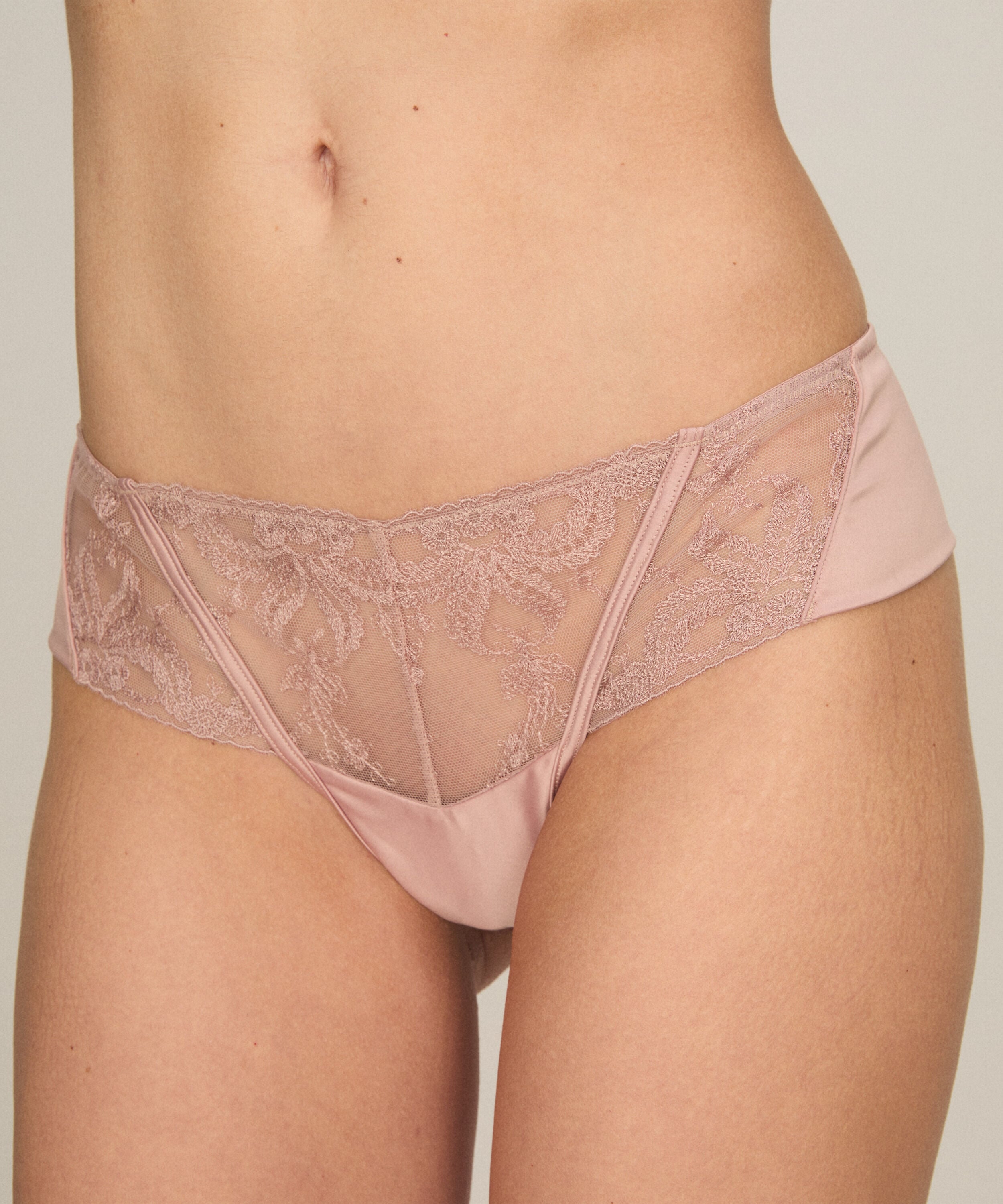Tanga bóxer Rosa