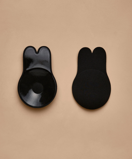 Sujetador elevador invisible, Negro