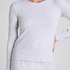 Top de pijama Pointelle, Gris