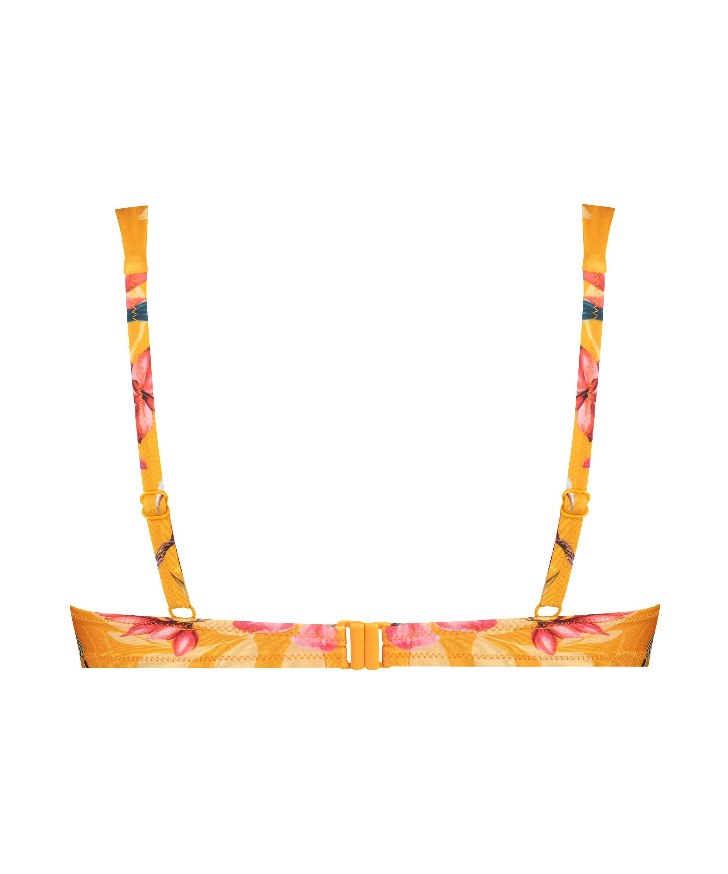 Top de bikini con aros preformado Orchid, Amarillo, main
