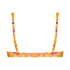 Top de bikini con aros preformado Orchid, Amarillo