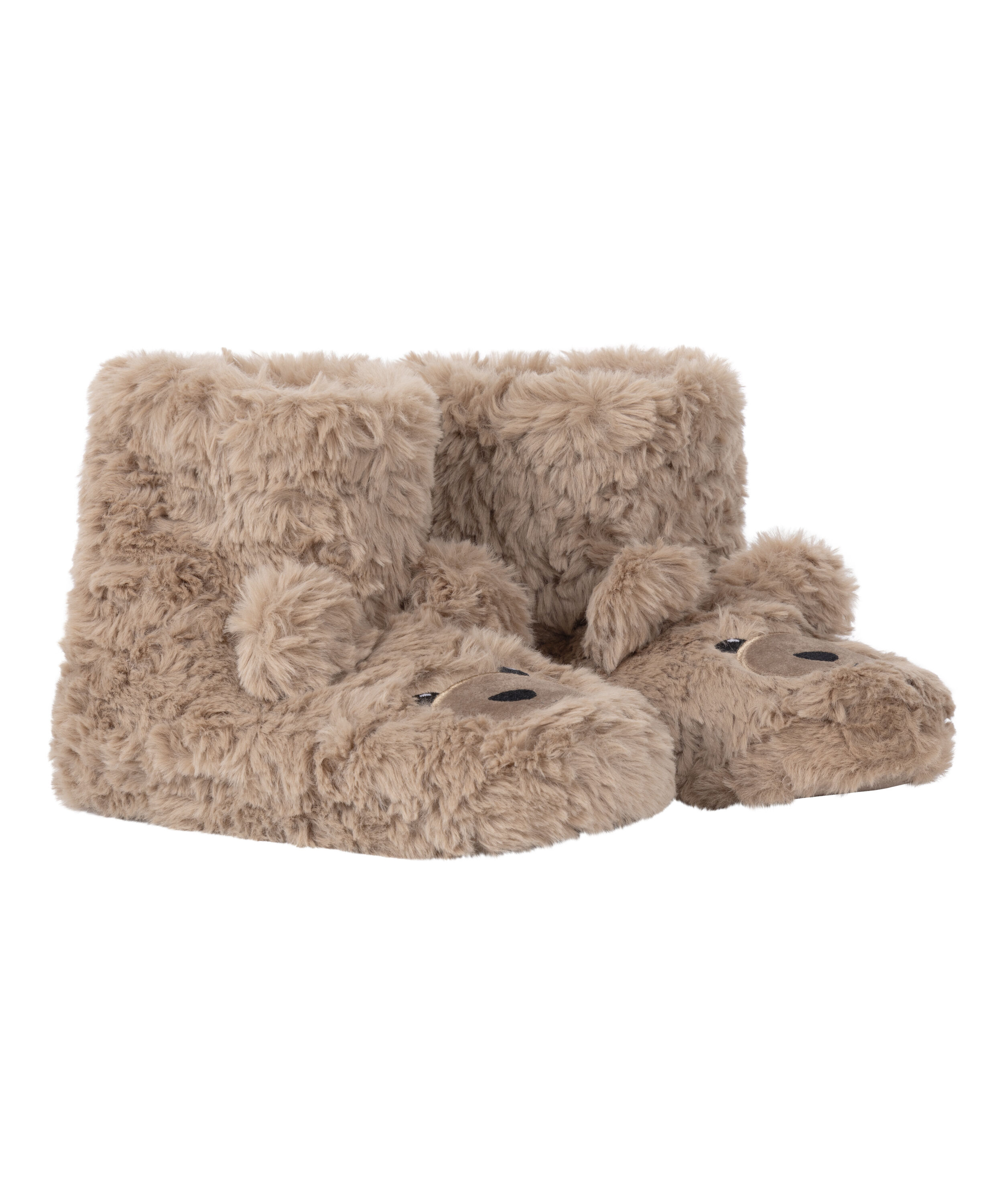 Pantuflas Teddy Bear, Beige