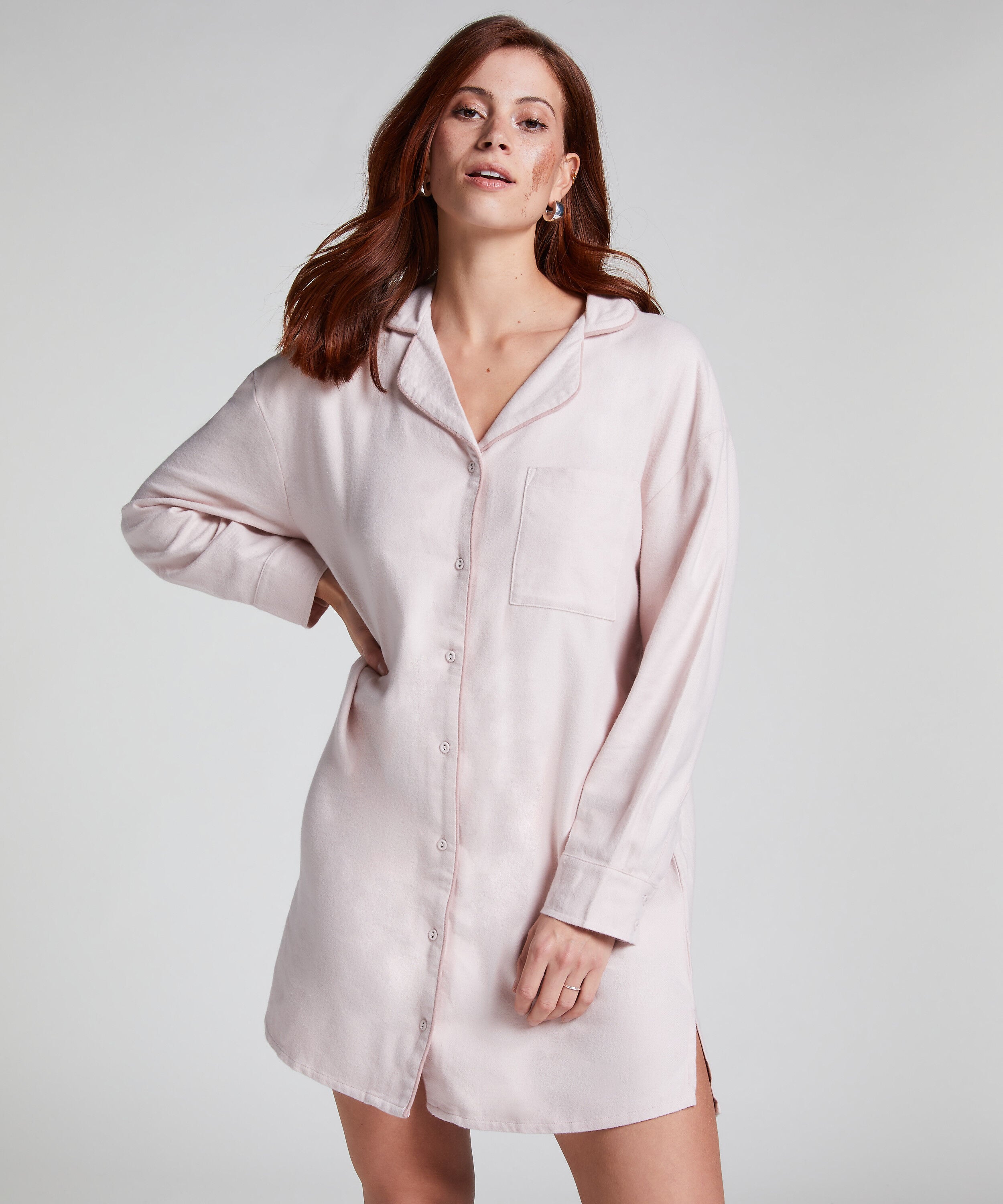 Camisón Flanel, Morado