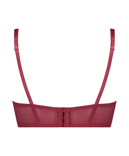 Sujetador con aros preformado de media copa Chase Rebecca Mir, Rojo