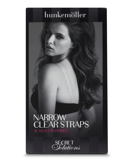 Tirantes de sujetador transparentes, Blanco