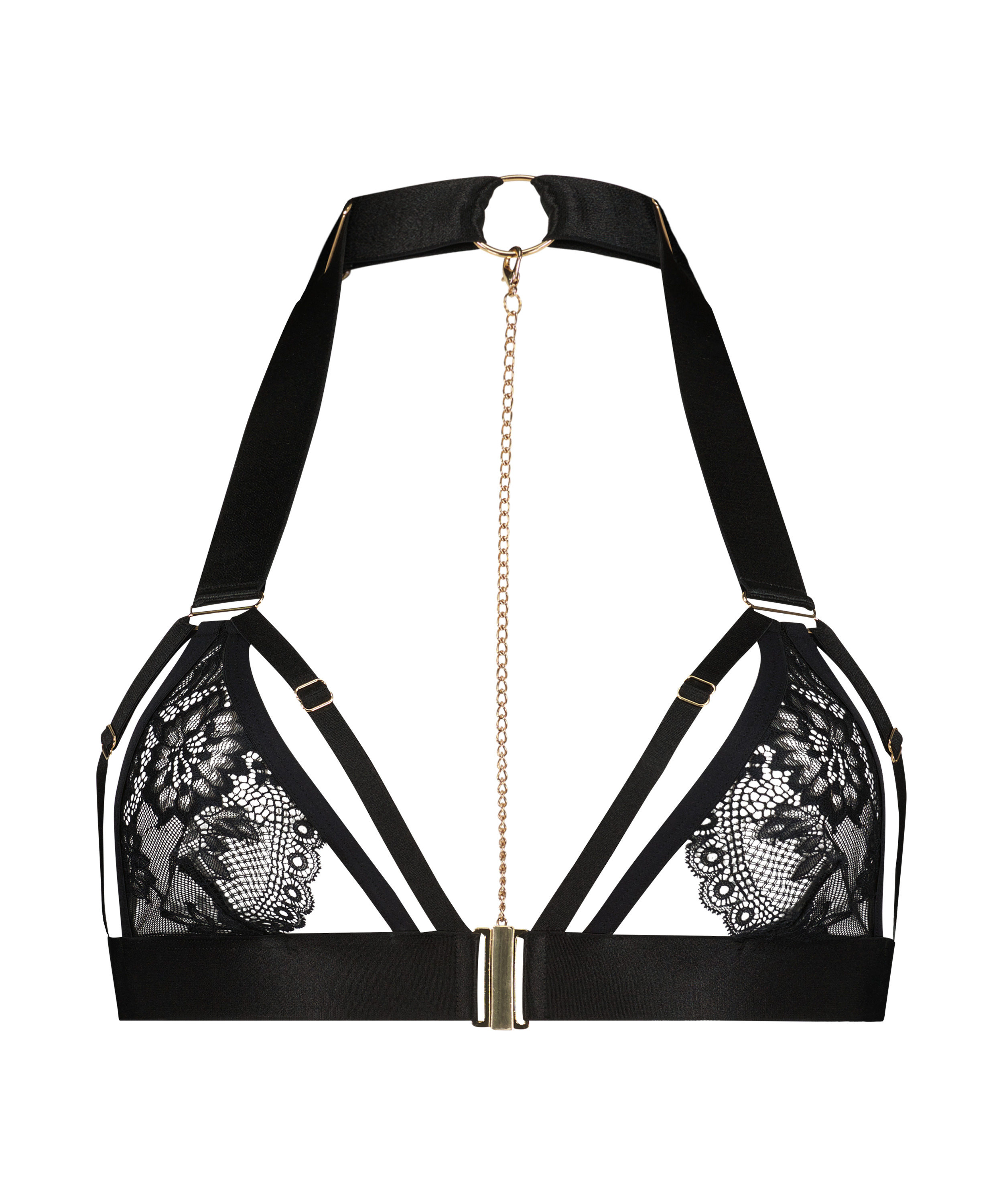 Bralette Clementine, Negro, main