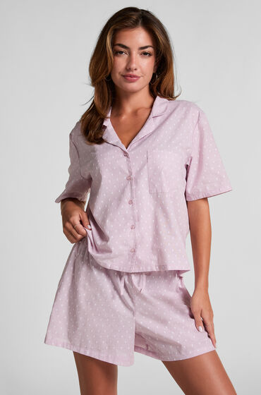 Hunkemöller Shorts Dobby Rosa