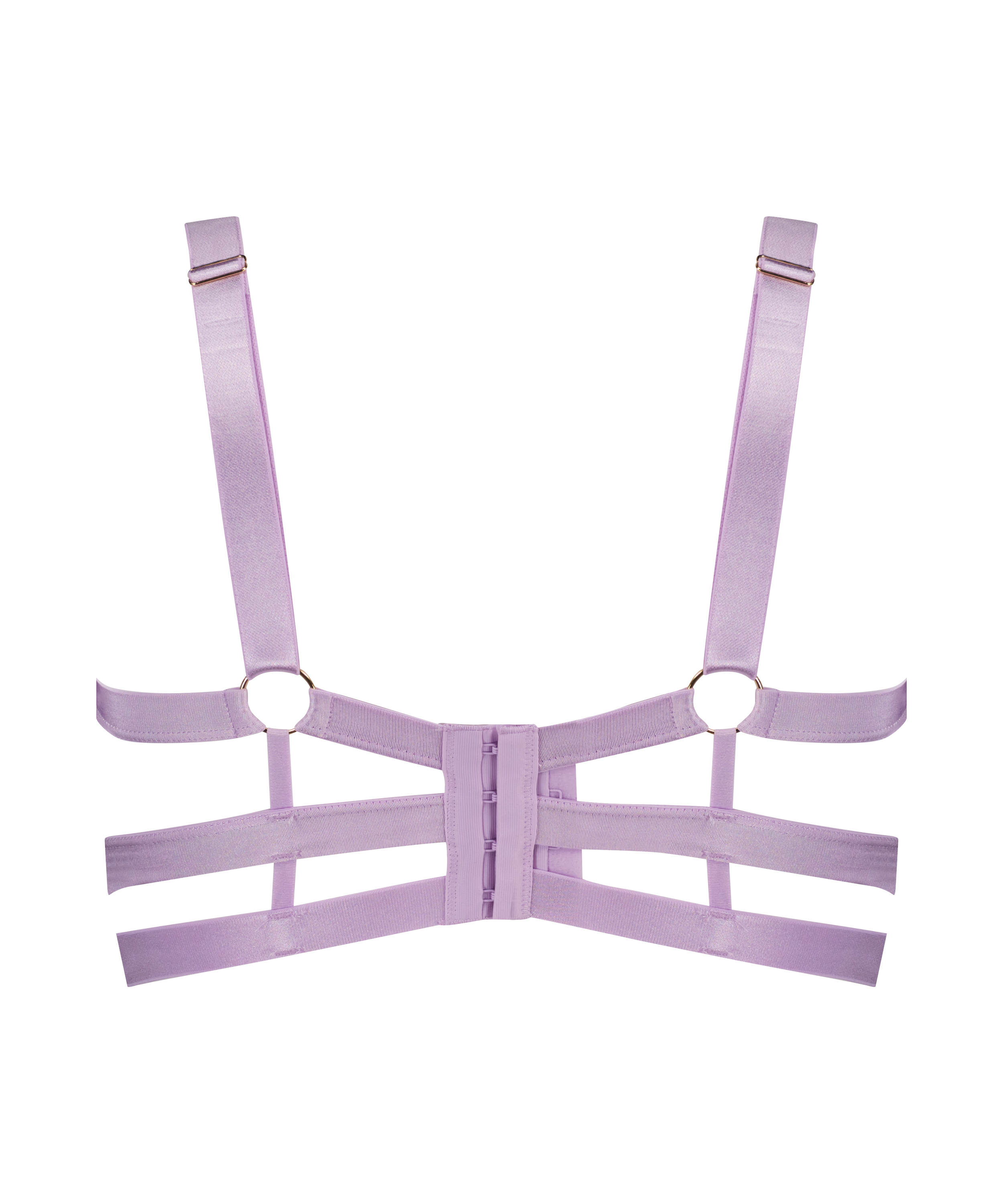 Sujetador longline de aros no preformado Sadie, Morado, main