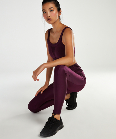 Sujetador deportivo HKMX The Elite de nivel 3, Morado