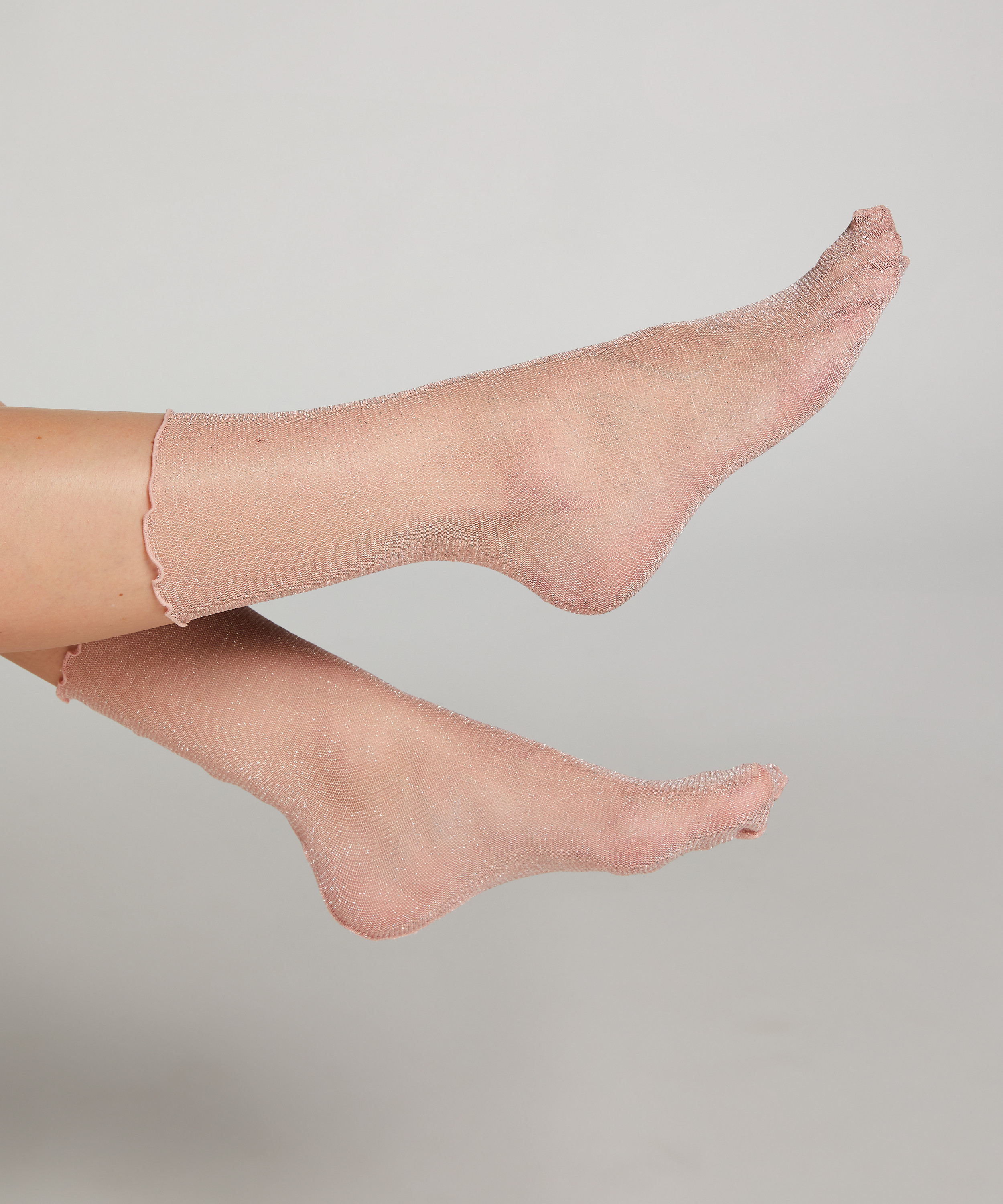 Medias Glitter, Rosa, main