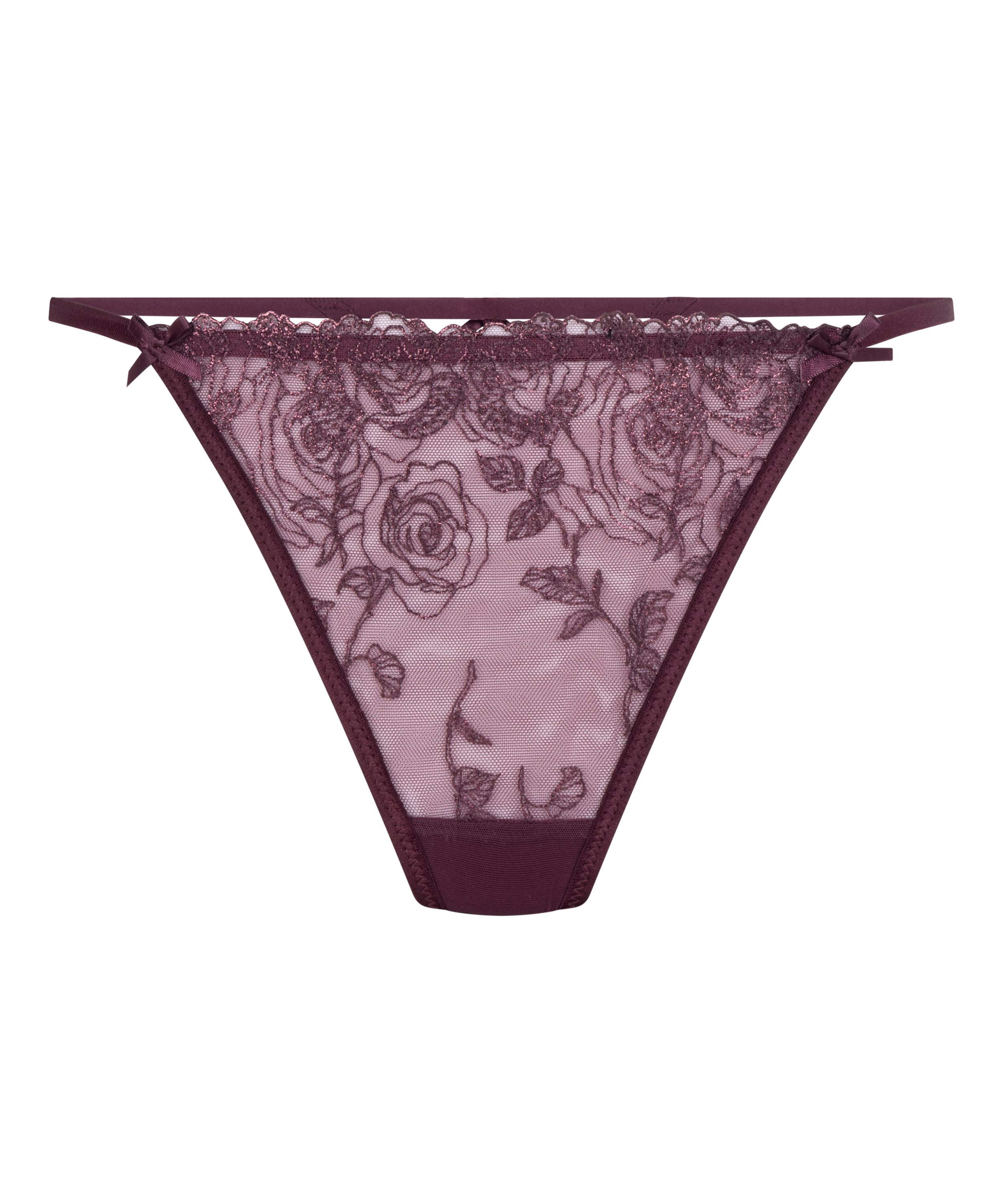 Tanga de pernera alta Hollie, Morado, main