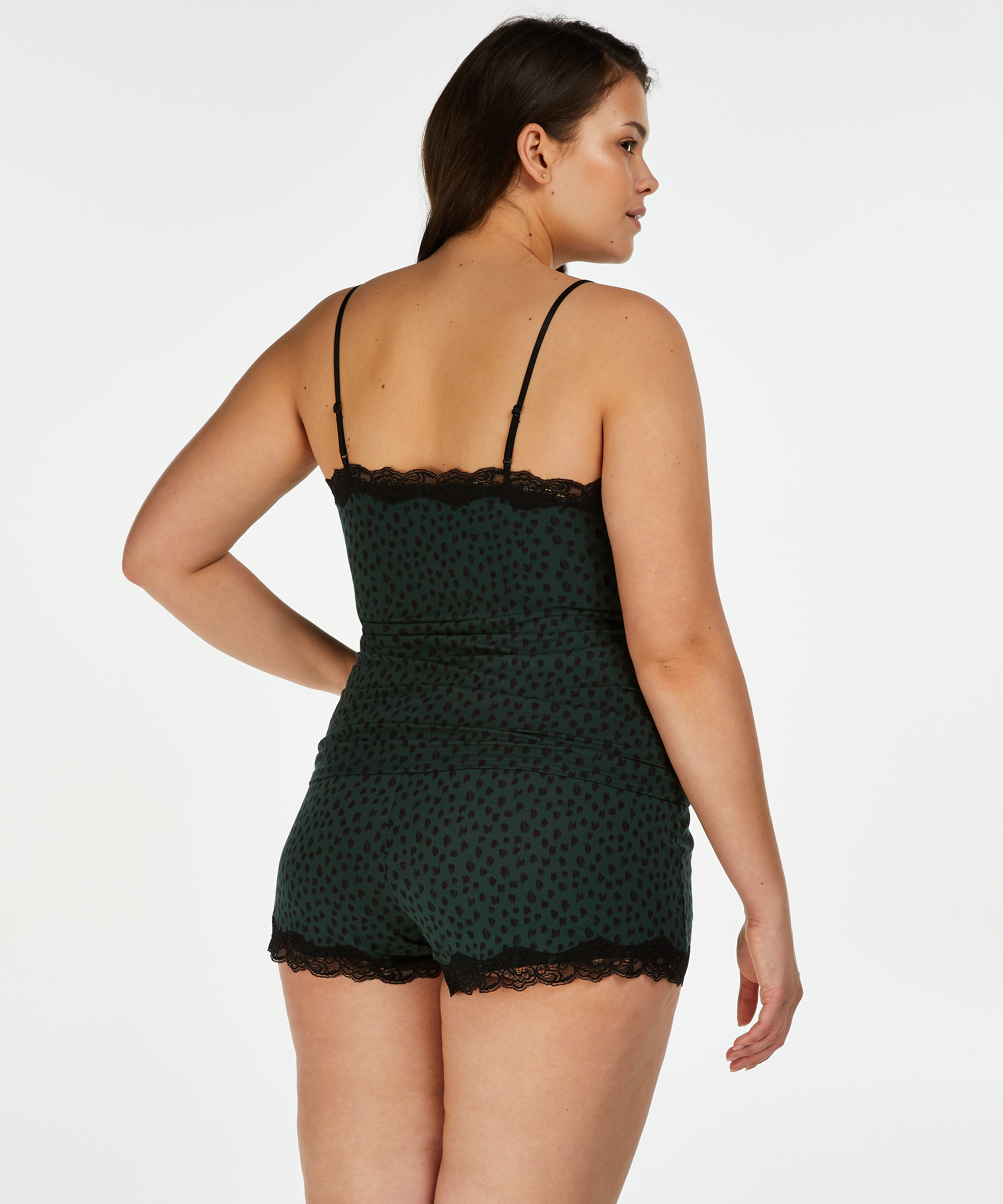 Conjunto de pijama, Verde, main