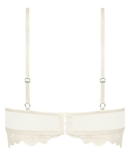 Sujetador preformado sin aros longline Shiloh, Blanco