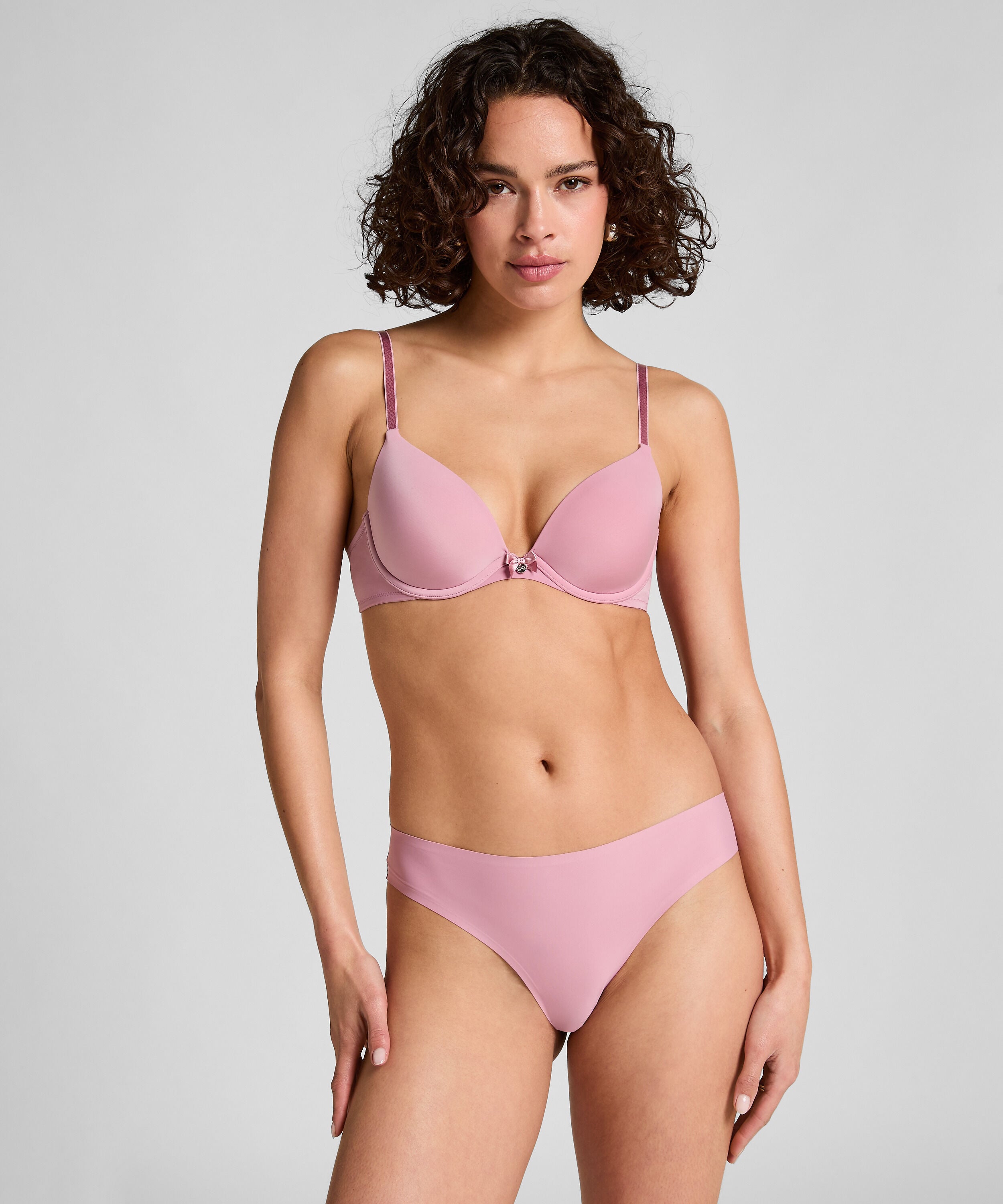Brasileña Invisible Lace Back, Rosa