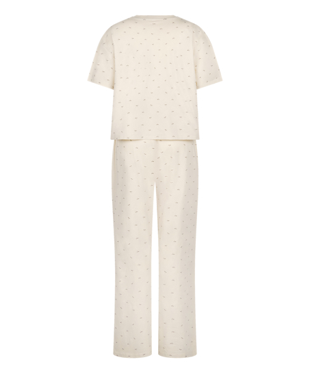 Conjunto de pijama, Blanco