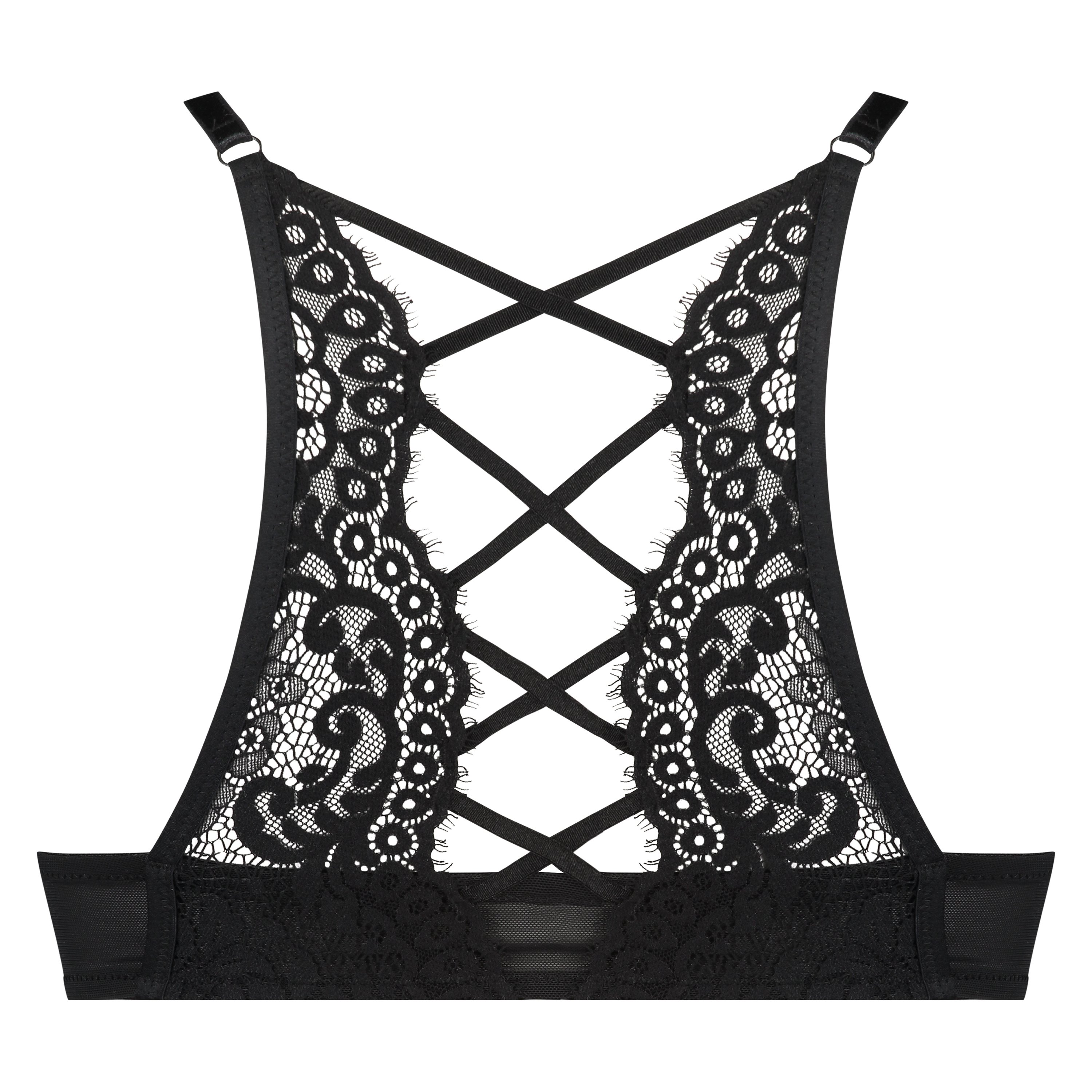 Sujetador push-up con aros y relleno Cardi, Negro, main