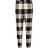 Pantal&oacute;n de pijama Petite Twill Check, Negro