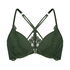 Sujetador push-up de aros preformado Miley, Verde