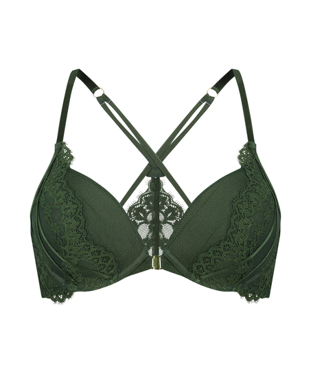 Sujetador push-up de aros preformado Miley, Verde