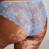 Brasileña Invisible Lace Back, Azul