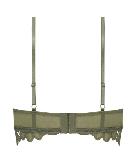 Sujetador preformado sin aros longline Shiloh, Verde