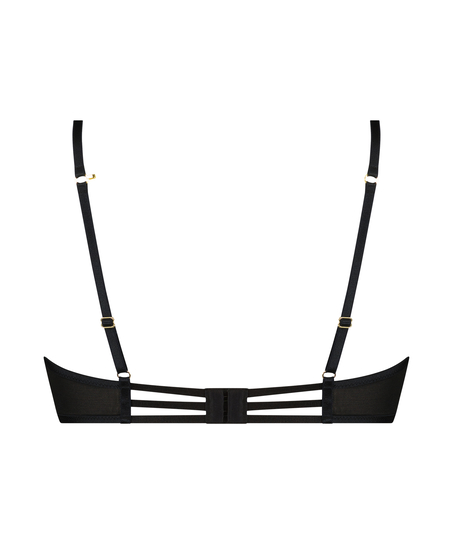 Sujetador de aros no preformado Effie, Negro