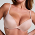 Sujetador push-up de aros preformado Smooth, Beige