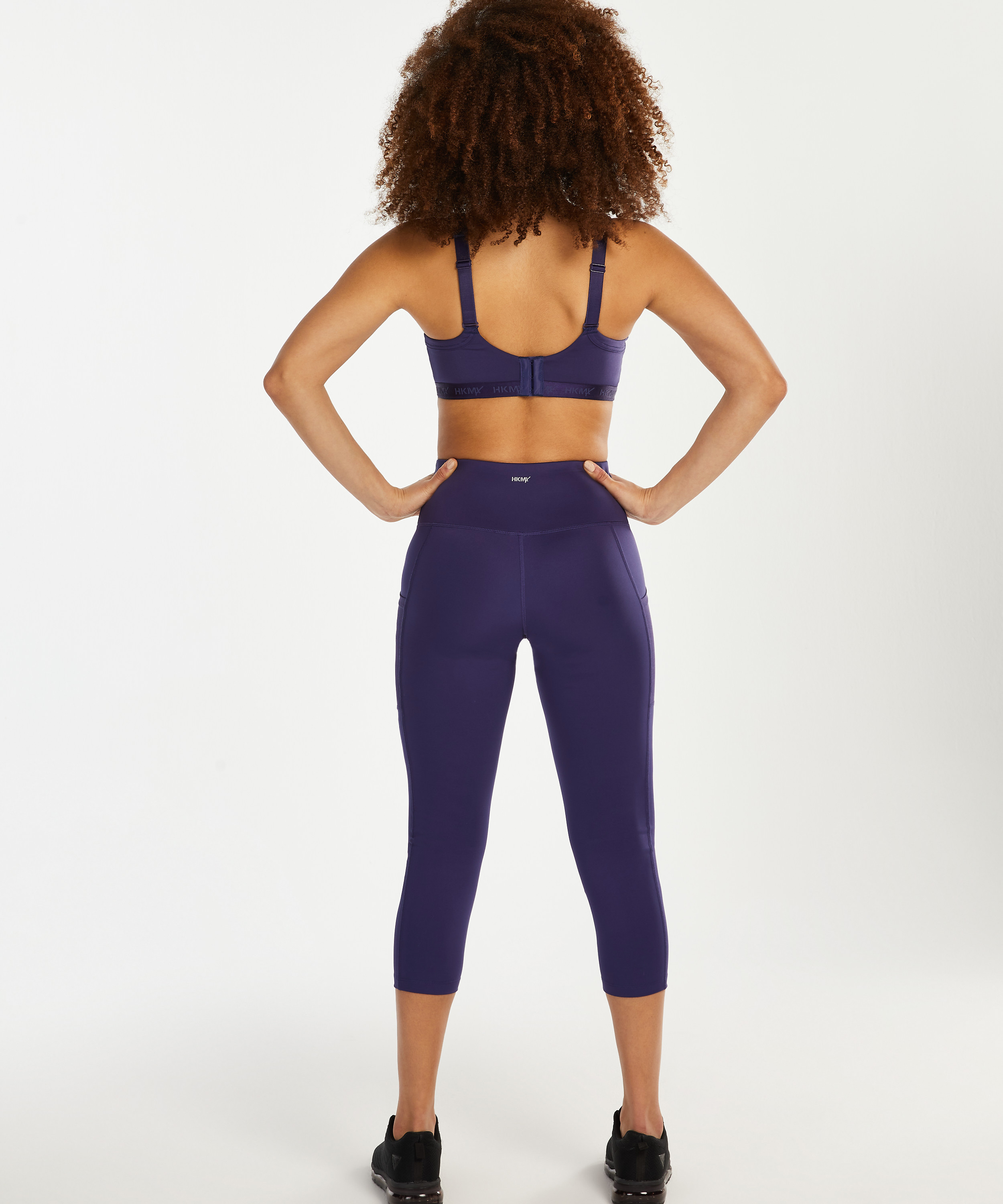 Sujetador deportivo HKMX The Elite de nivel 3, Azul, main